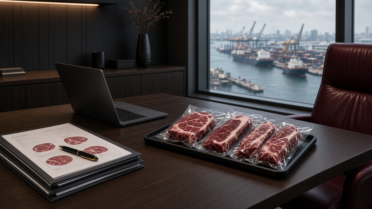 Export desk workspace for trade enquiries